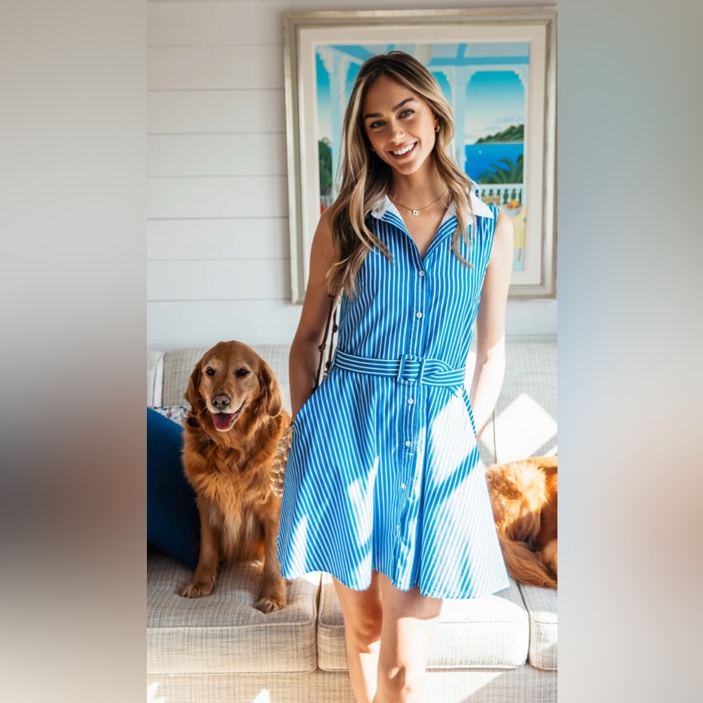 Kiel James Patrick Cerulean Sea Summering Dress